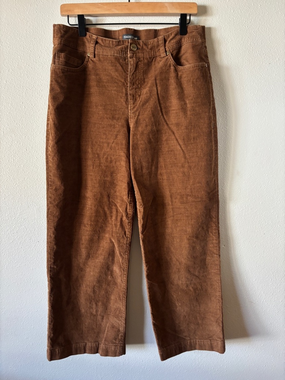 Toad and Co Wide Leg Karuna Cord Size 10